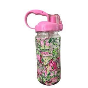Lilly Pulitzer Water Bottle 50.7 oz Pink Paradise Print